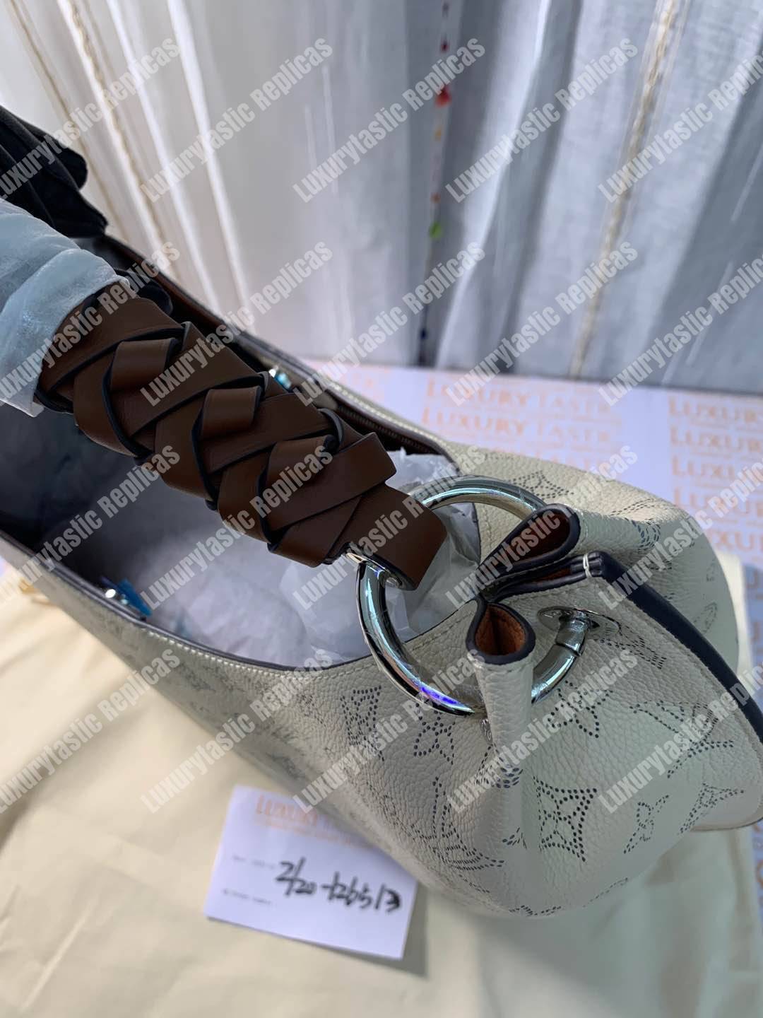 LV Carmel Mahina Monogram Creme