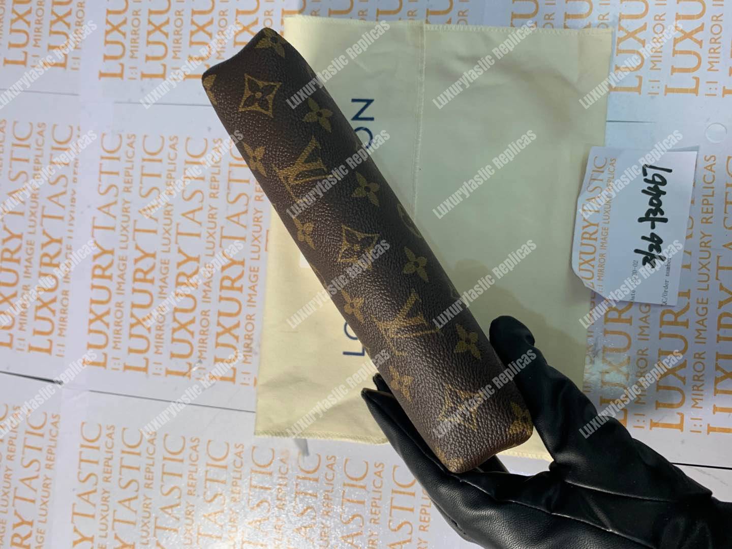 LV Pallas Clutch Bag Monogram Rose Poudre