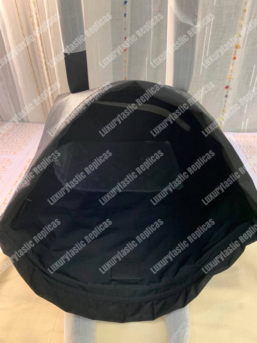 LV Cabas Light Tote Shoulder Bag Monogram Eclipse Canvas