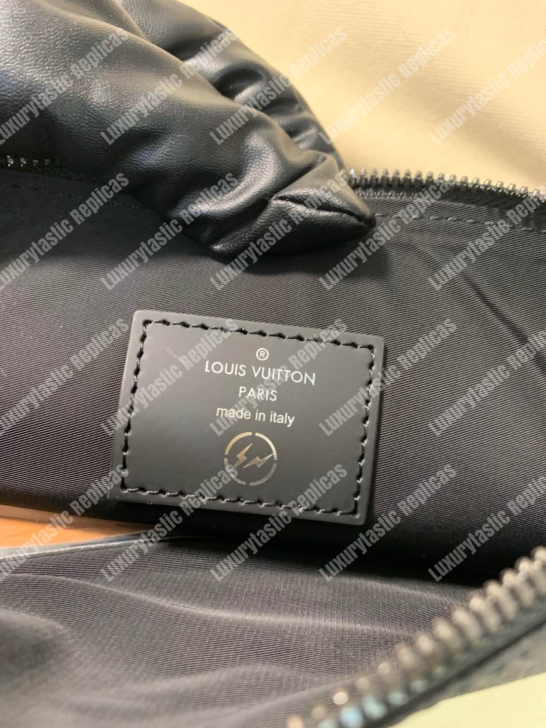 LV Cabas Light Tote Shoulder Bag Monogram Eclipse Canvas