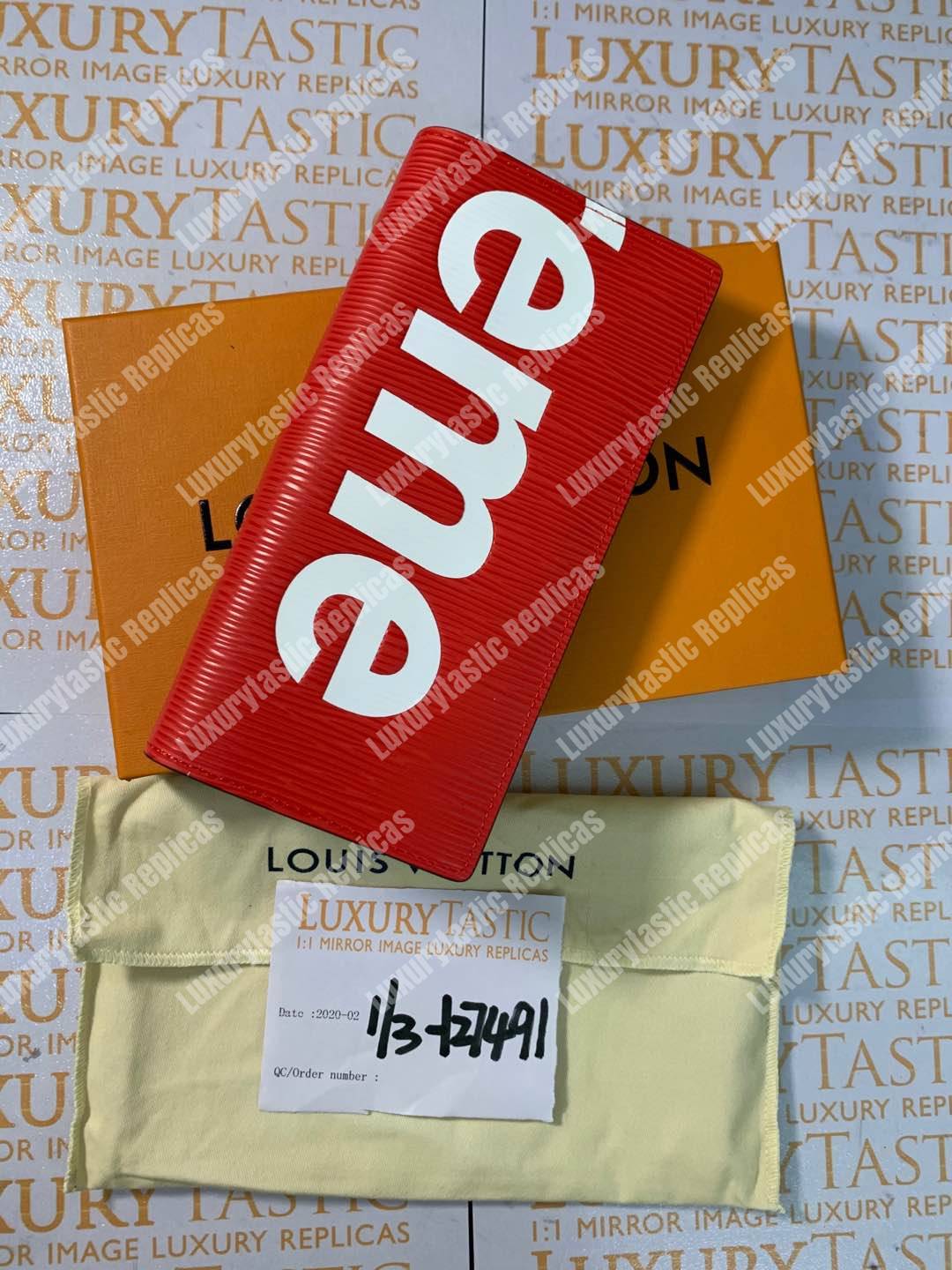 l**is V*t*n x sup*e brazza wallet epi red