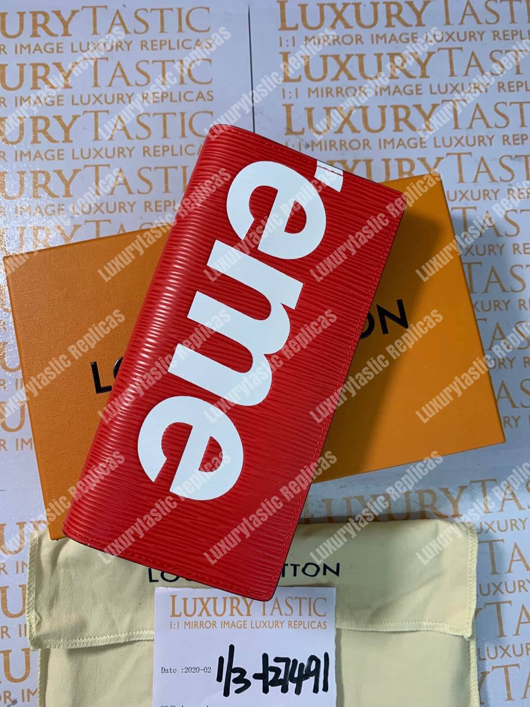 l**is V*t*n x sup*e brazza wallet epi red