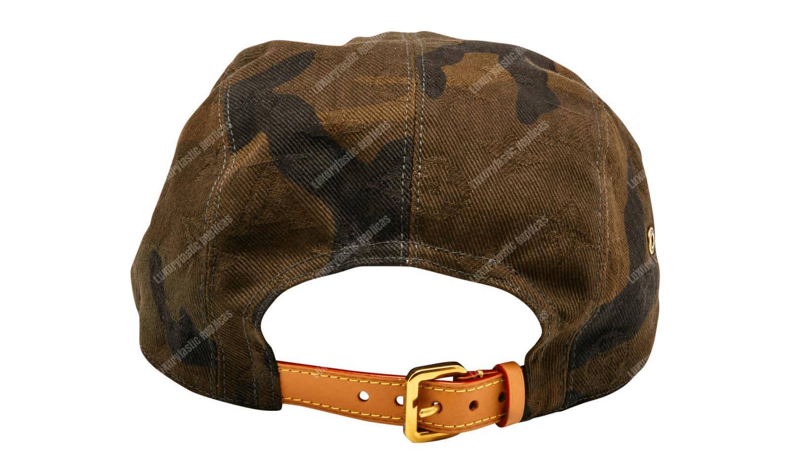 l**is V*t*n x sup*e camouflage limited edition 5 panels cap hat