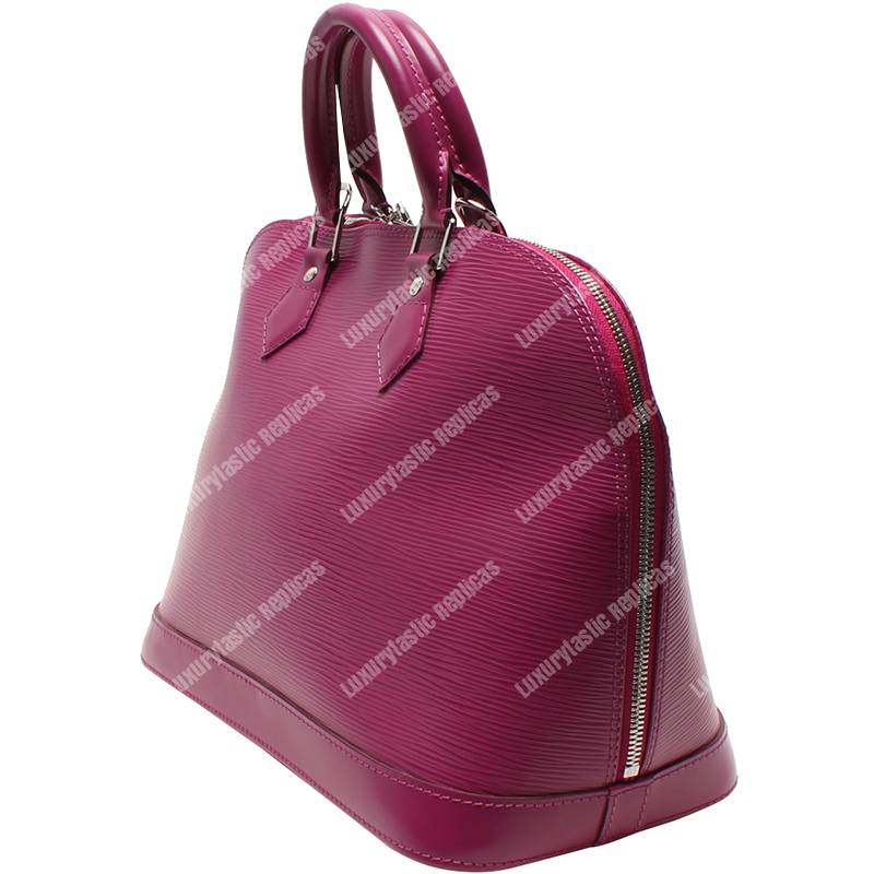 LV Alma PM Bag Epi Leather Grenade