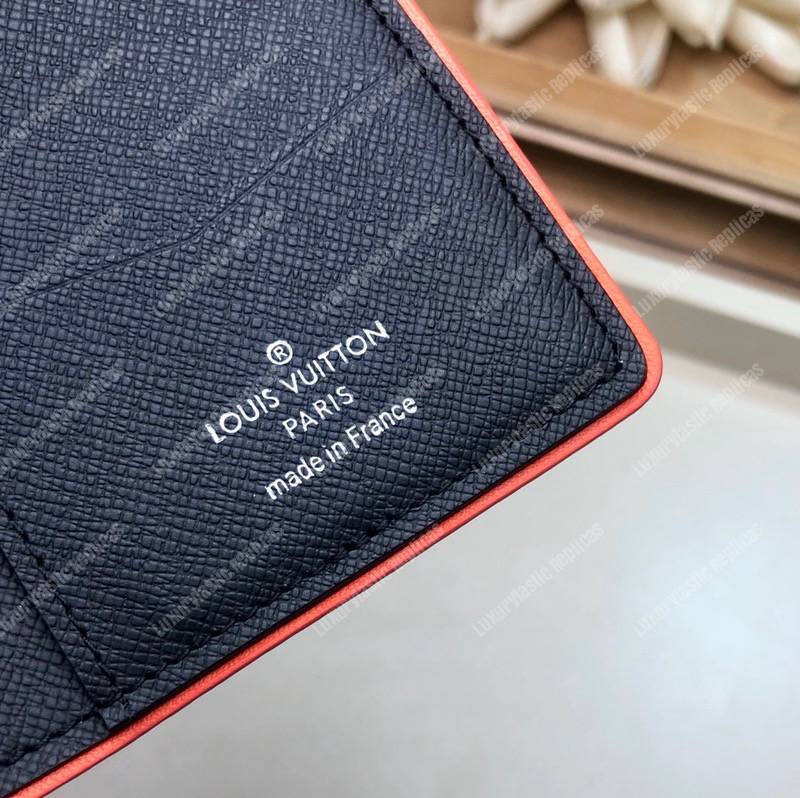 LV Damier Cobalt Race Pocket Organizer