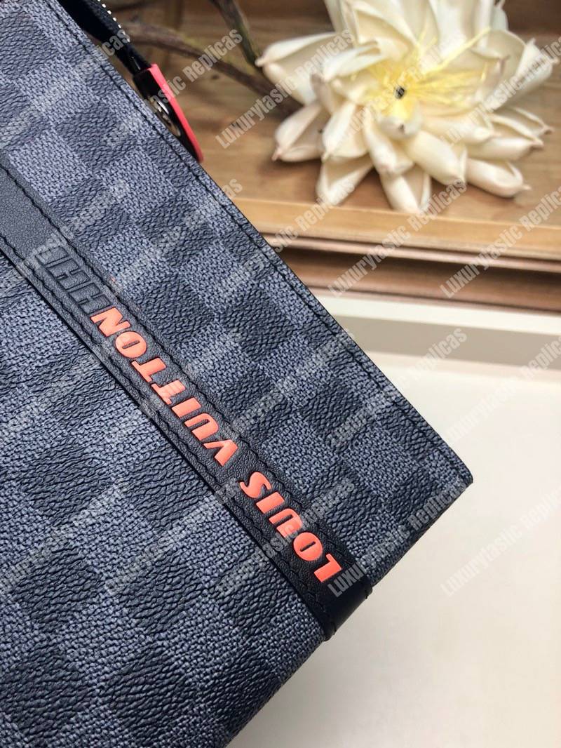 LV Damier Cobalt Race Pochette Voyage MM