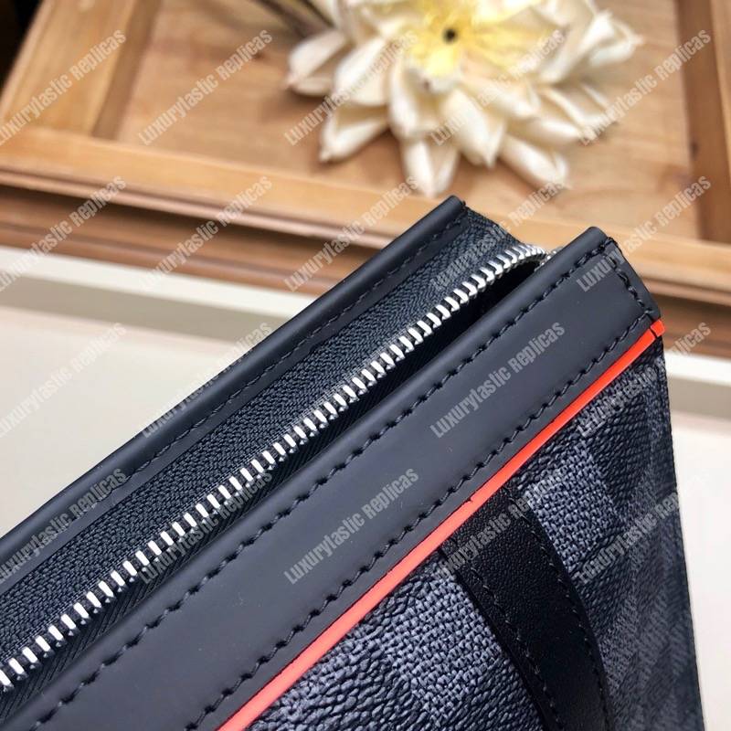 LV Damier Cobalt Race Pochette Voyage MM