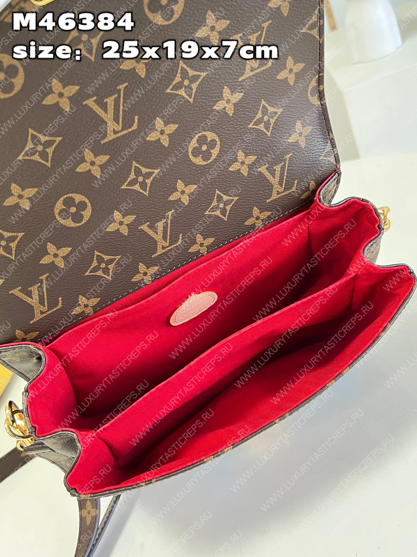 l**is V*t*n lv x yk pochette mÉtis​ brown m46384