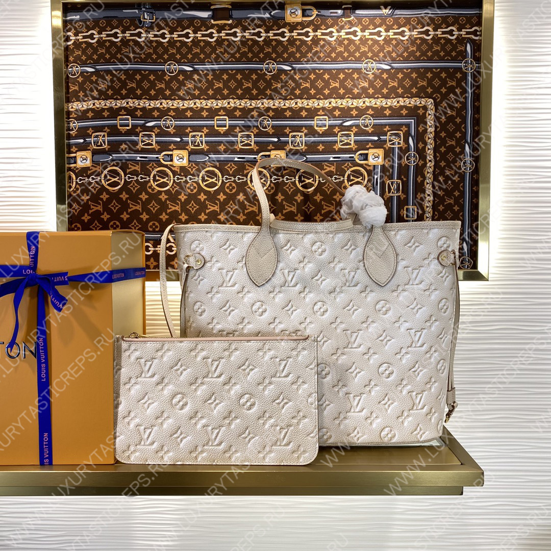 l**is V*t*n neverfull mm pale beige m46231