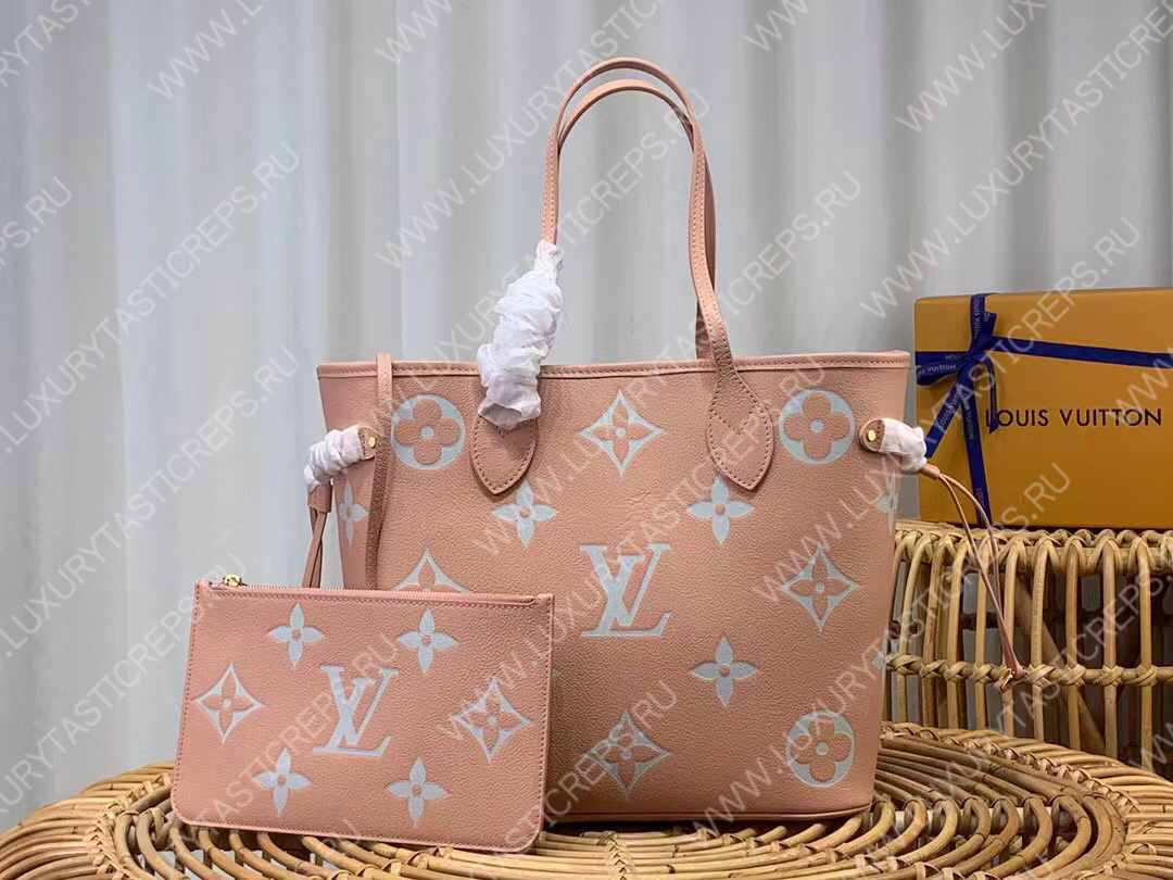 l**is V*t*n neverfull mm trianon pink / cream m46329