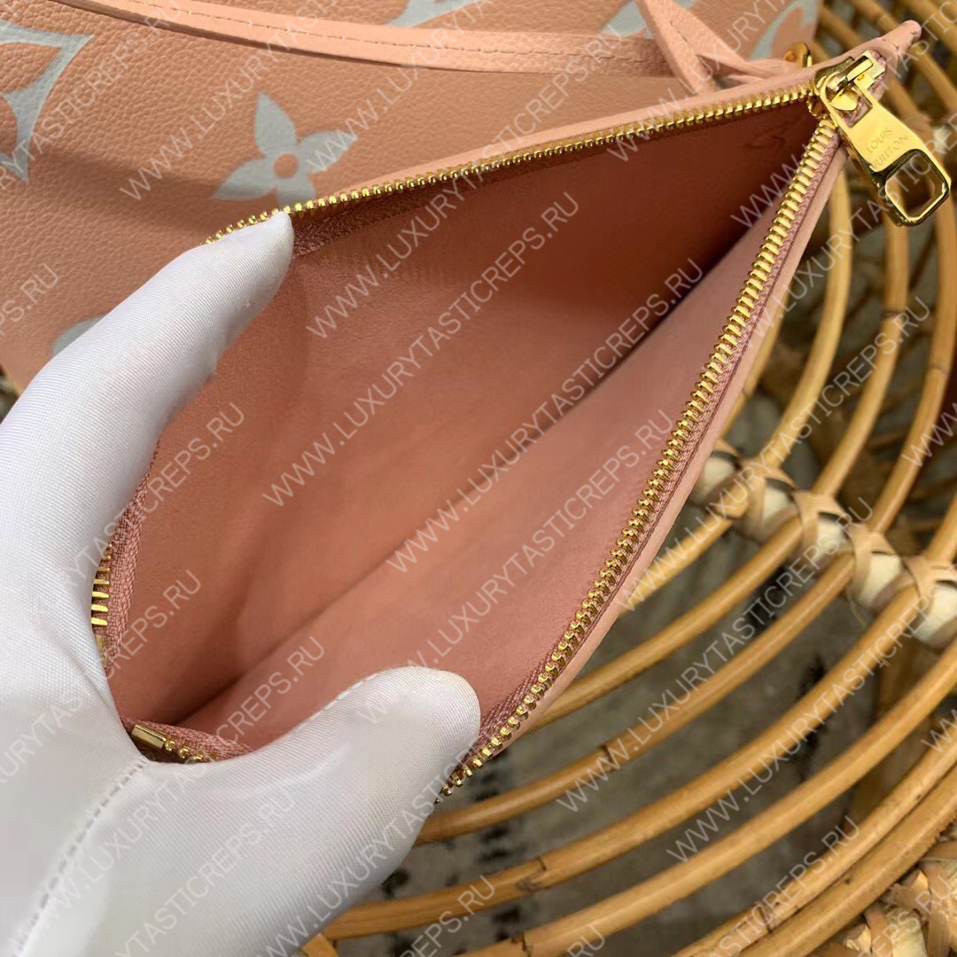 l**is V*t*n neverfull mm trianon pink / cream m46329
