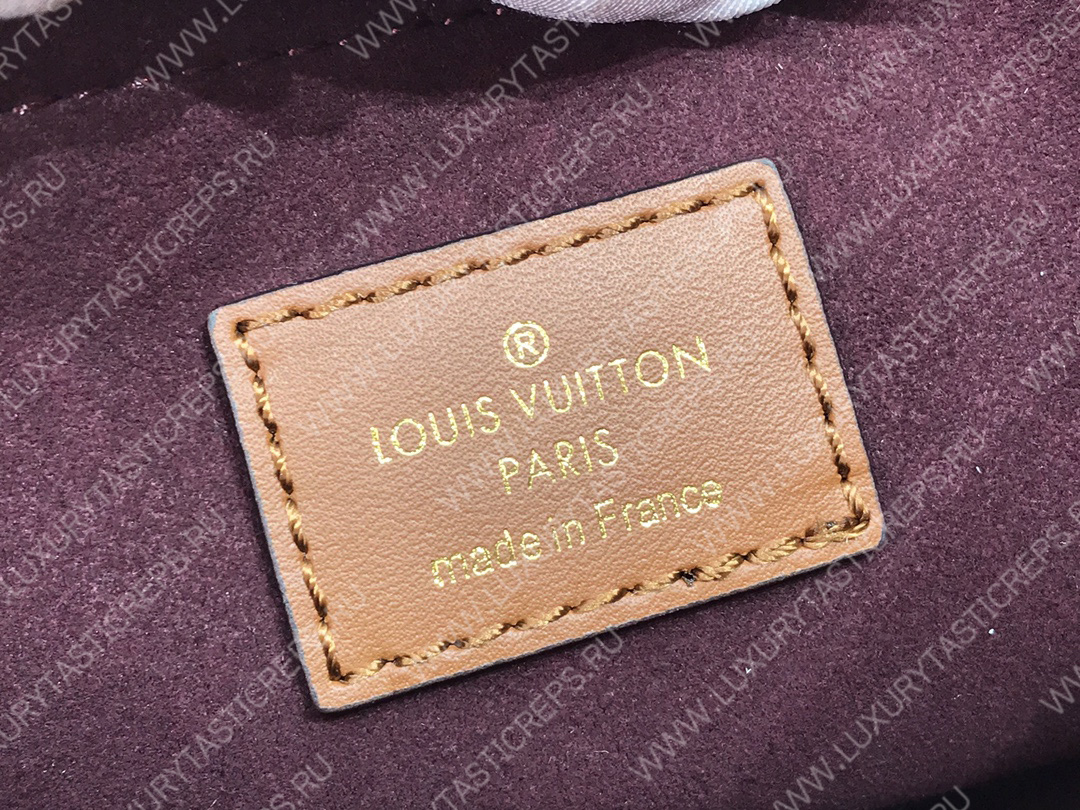 l**is V*t*n neverfull mm since 1854 red/burgundy m57230