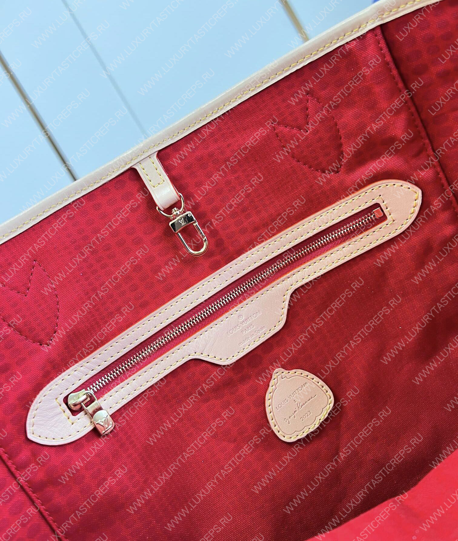 l**is V*t*n lv x yk neverfull mm 3d painted dots m46381