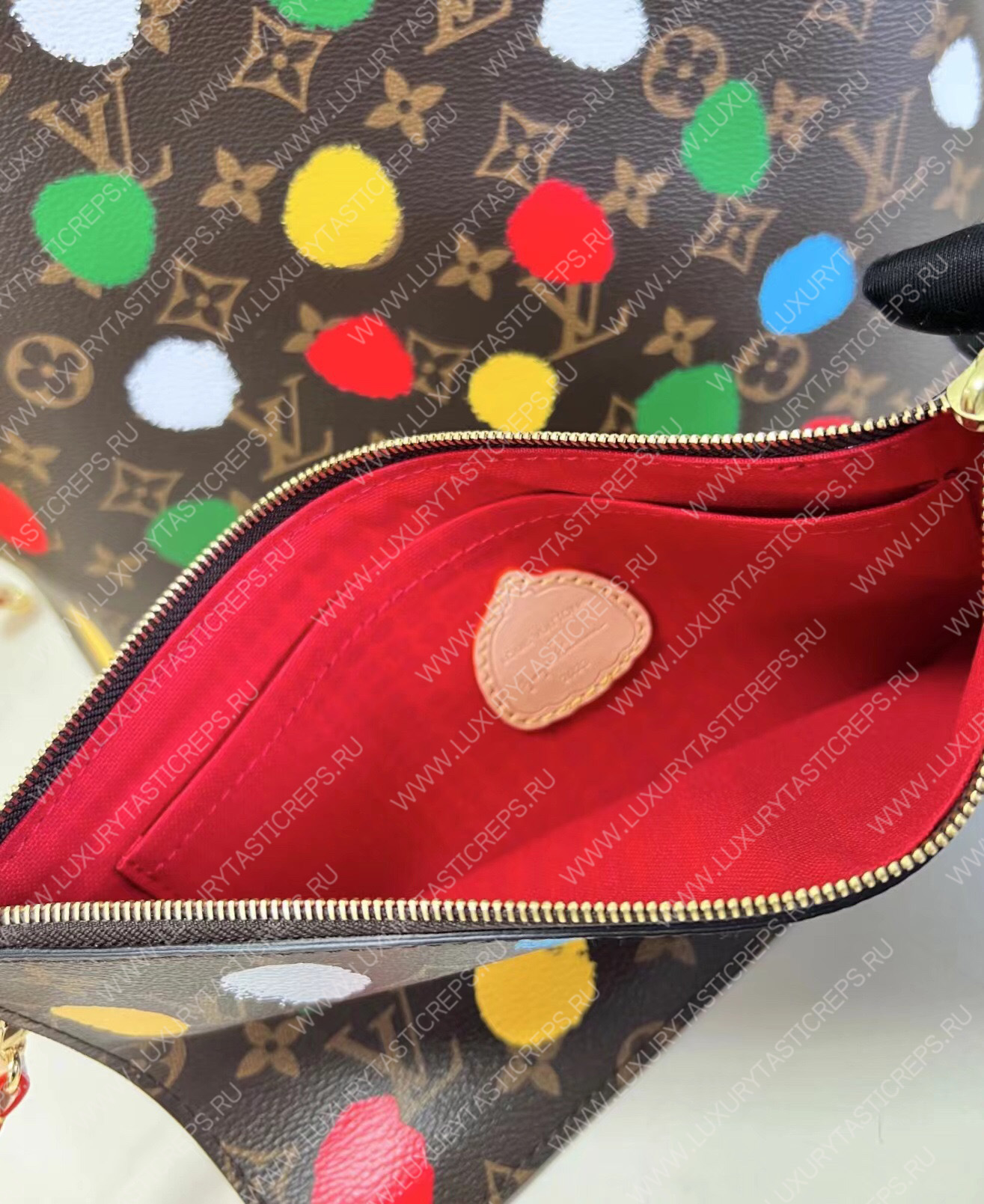 l**is V*t*n lv x yk neverfull mm 3d painted dots m46381