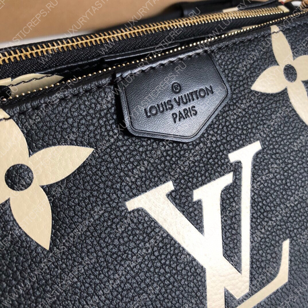 l**is V*t*n multi pochette accessoires black/cream m45777