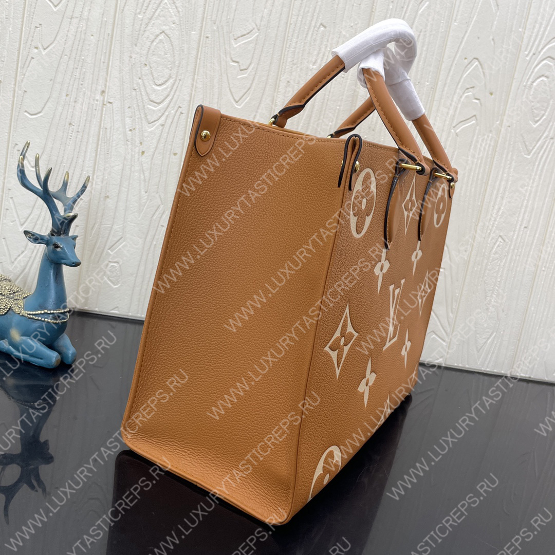 l**is V*t*n lv x yk onthego mm arizona beige / cream m45982