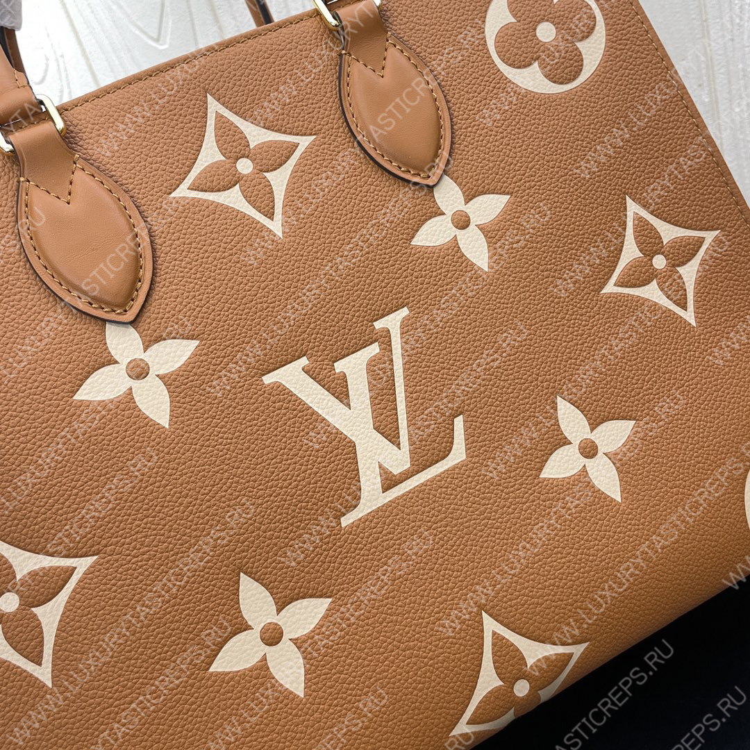 l**is V*t*n lv x yk onthego mm arizona beige / cream m45982