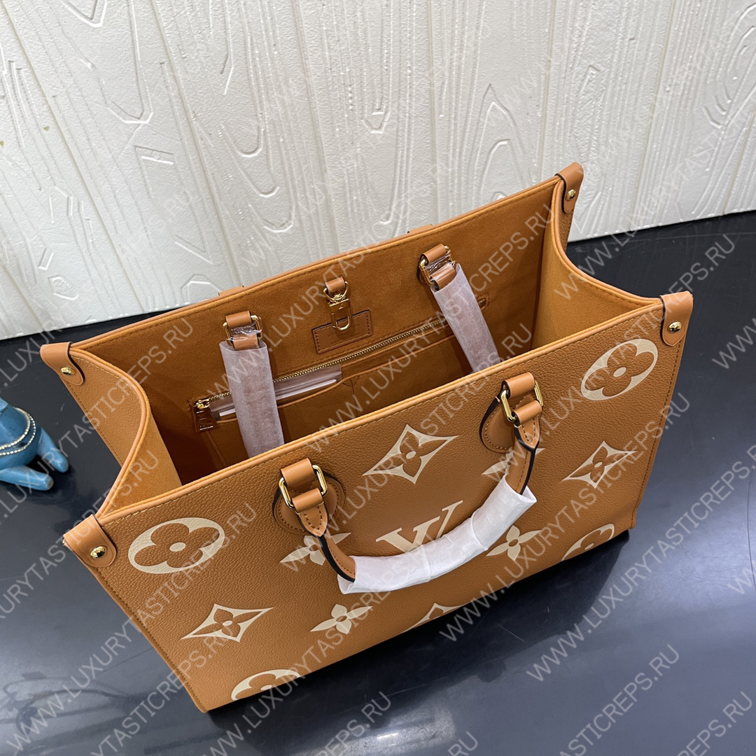 l**is V*t*n lv x yk onthego mm arizona beige / cream m45982