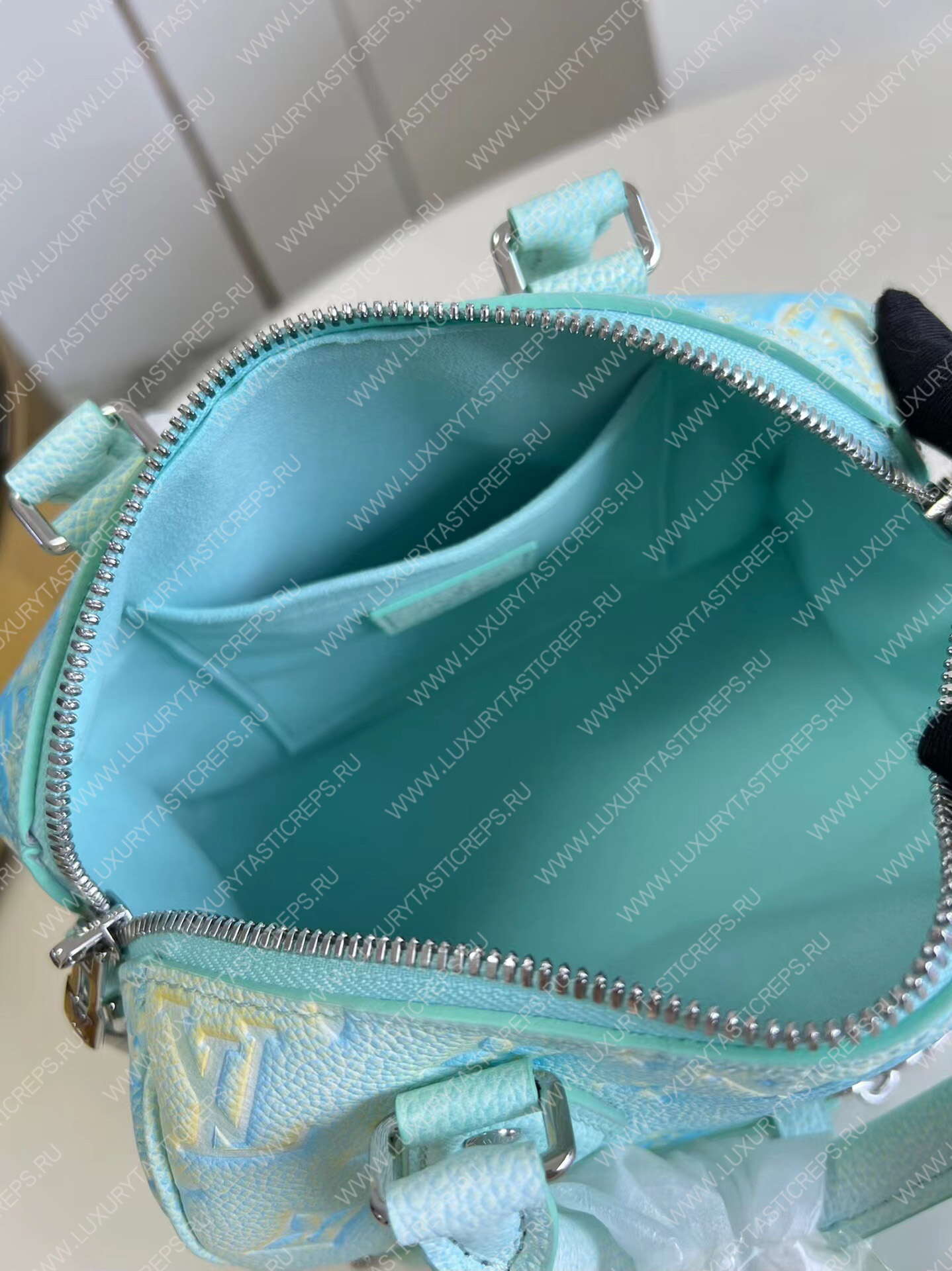 l**is V*t*n speedy bandouliÈre 20 vert d’eau green m46092