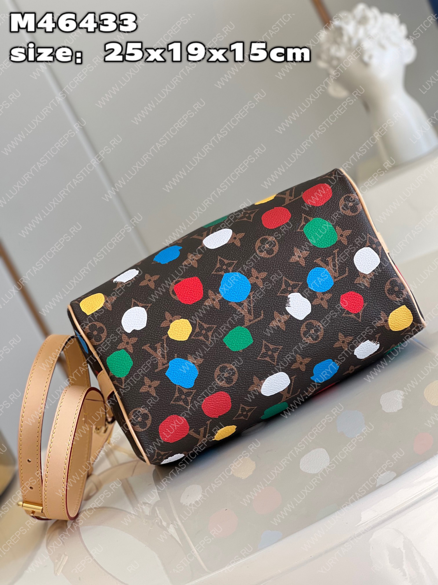 l**is V*t*n lv x yk speedy bandouliÈre 25 brown m46433