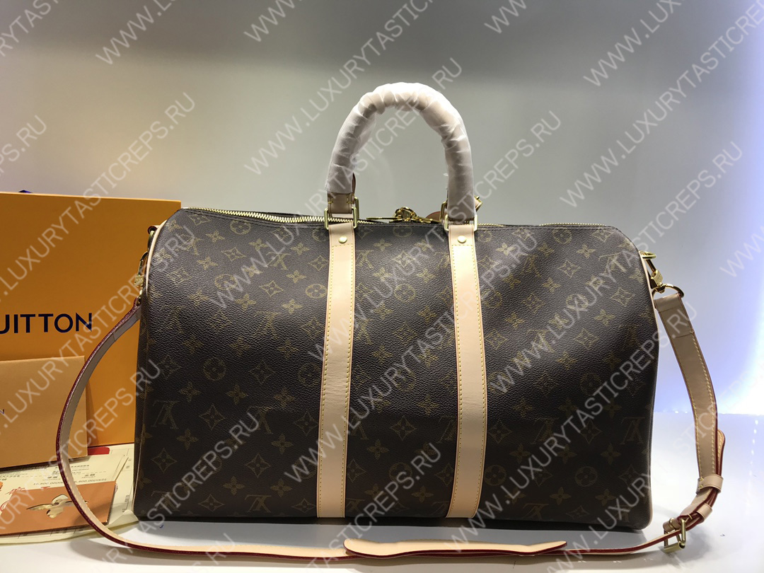 l**is V*t*n keepall bandouliÈre 45 brown m41418