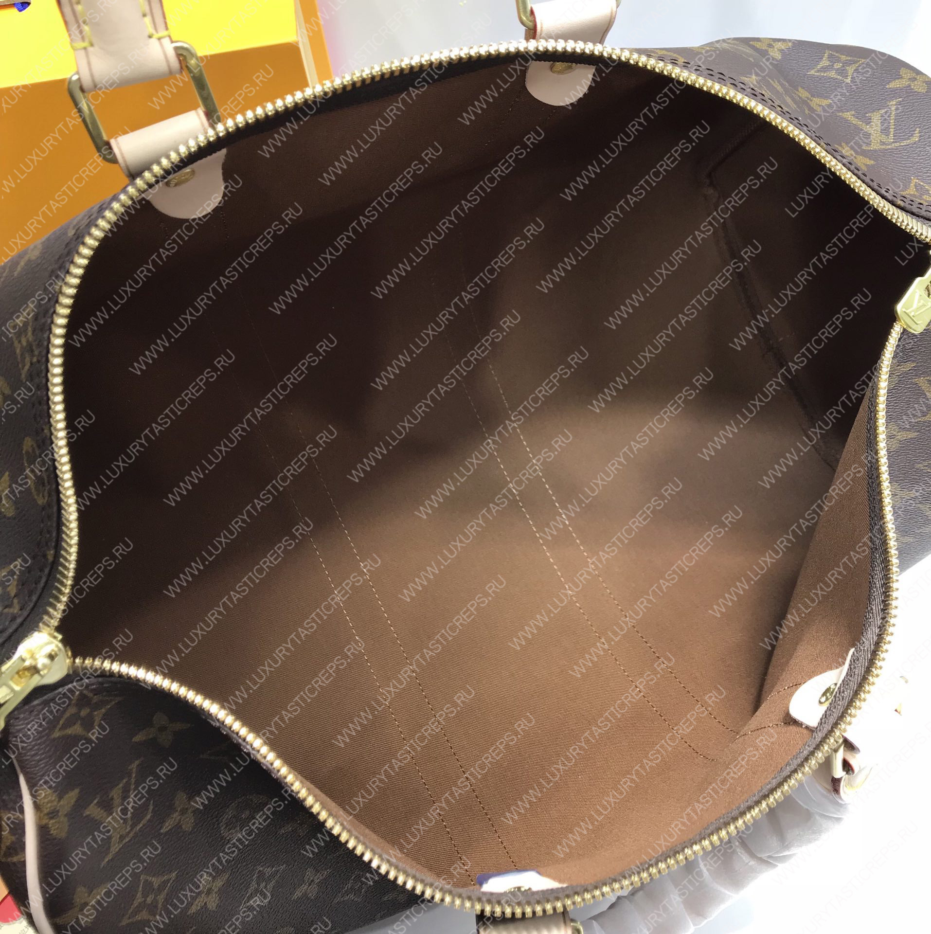 l**is V*t*n keepall bandouliÈre 45 brown m41418