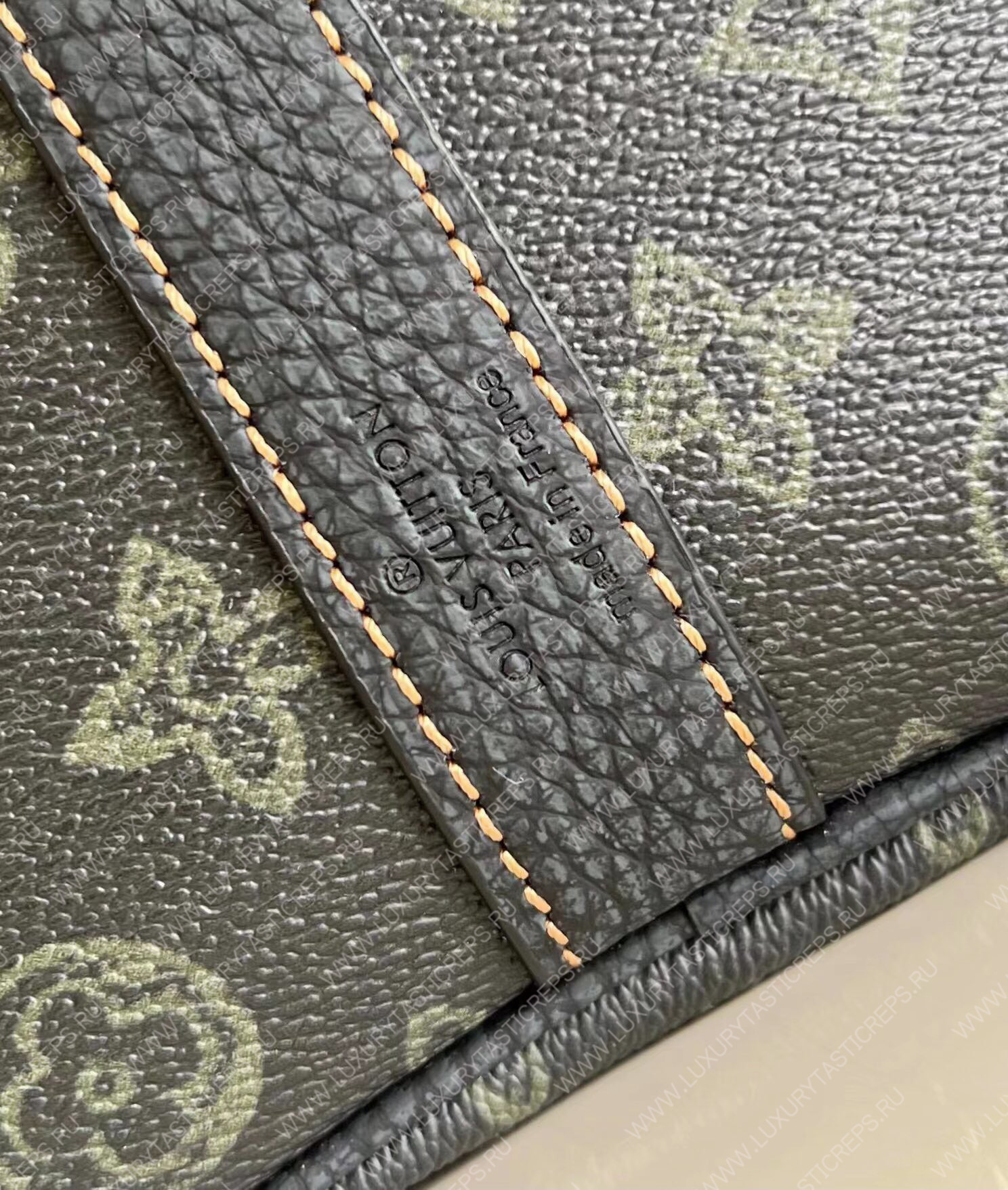 l**is V*t*n keepall bandouliÈre 50 dark green m46334