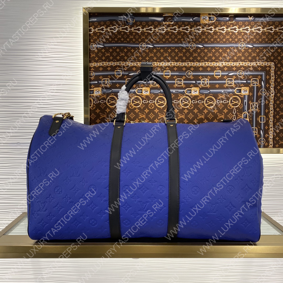 l**is V*t*n keepall bandouliÈre 55 blue m21105