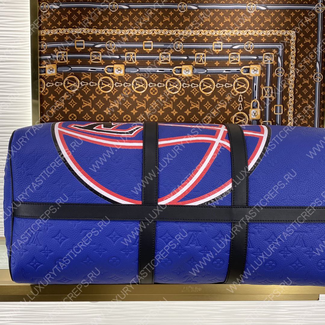 l**is V*t*n keepall bandouliÈre 55 blue m21105
