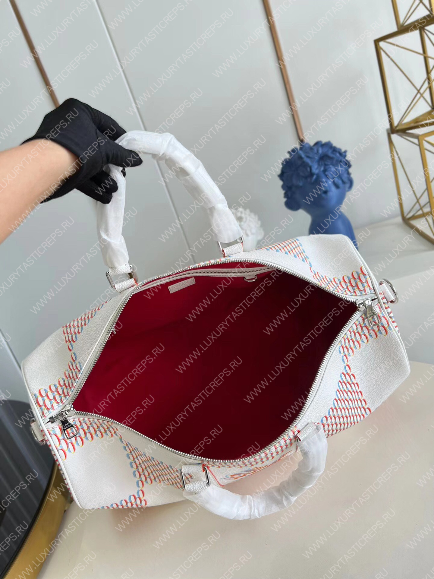 l**is V*t*n keepall 50b white m20563