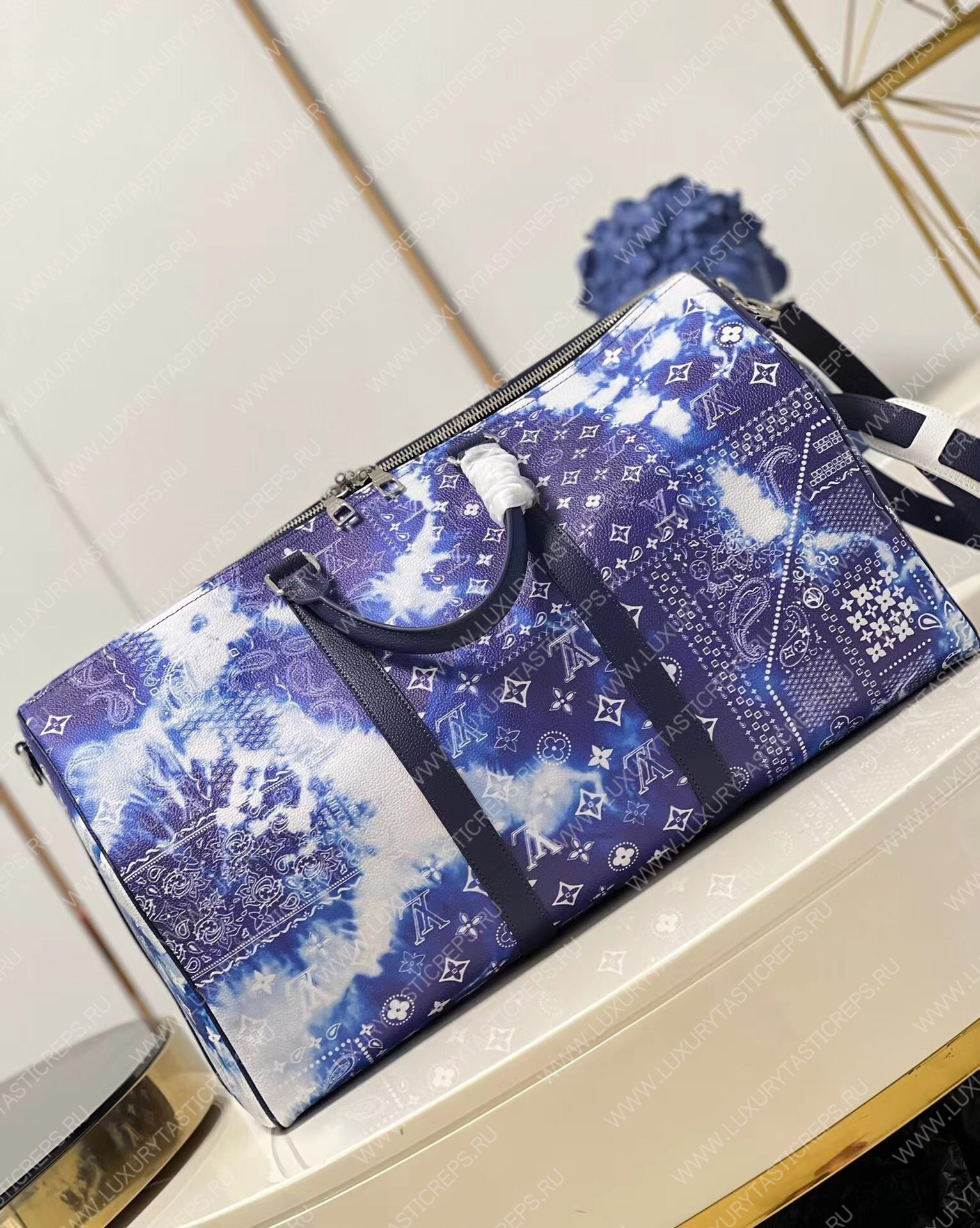 l**is V*t*n keepall 50b blue m20558