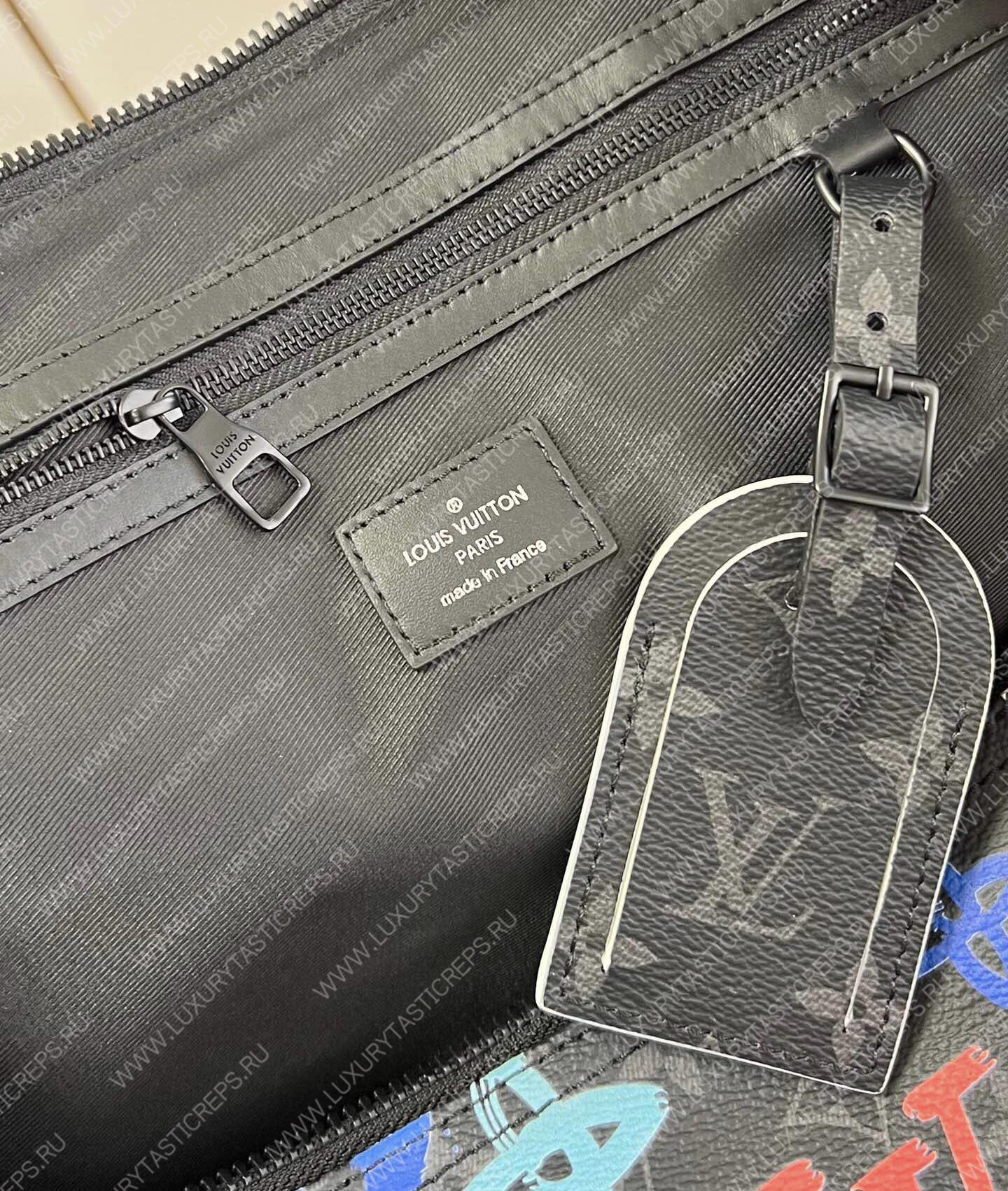KEEPALL BANDOULIÈRE 50 GRAFFITI ORANGE