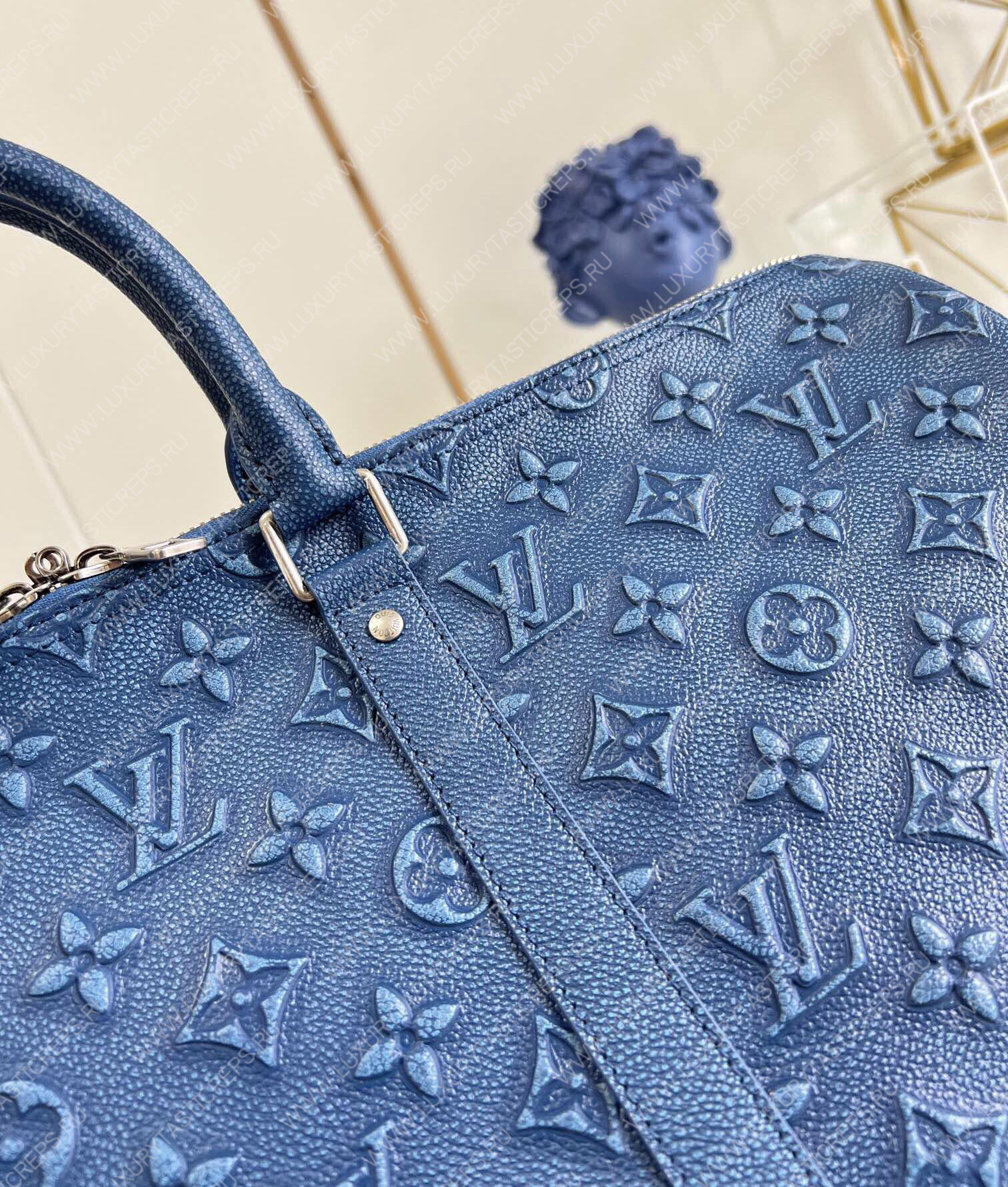 l**is V*t*n keepall bandouliÈre 50 denim