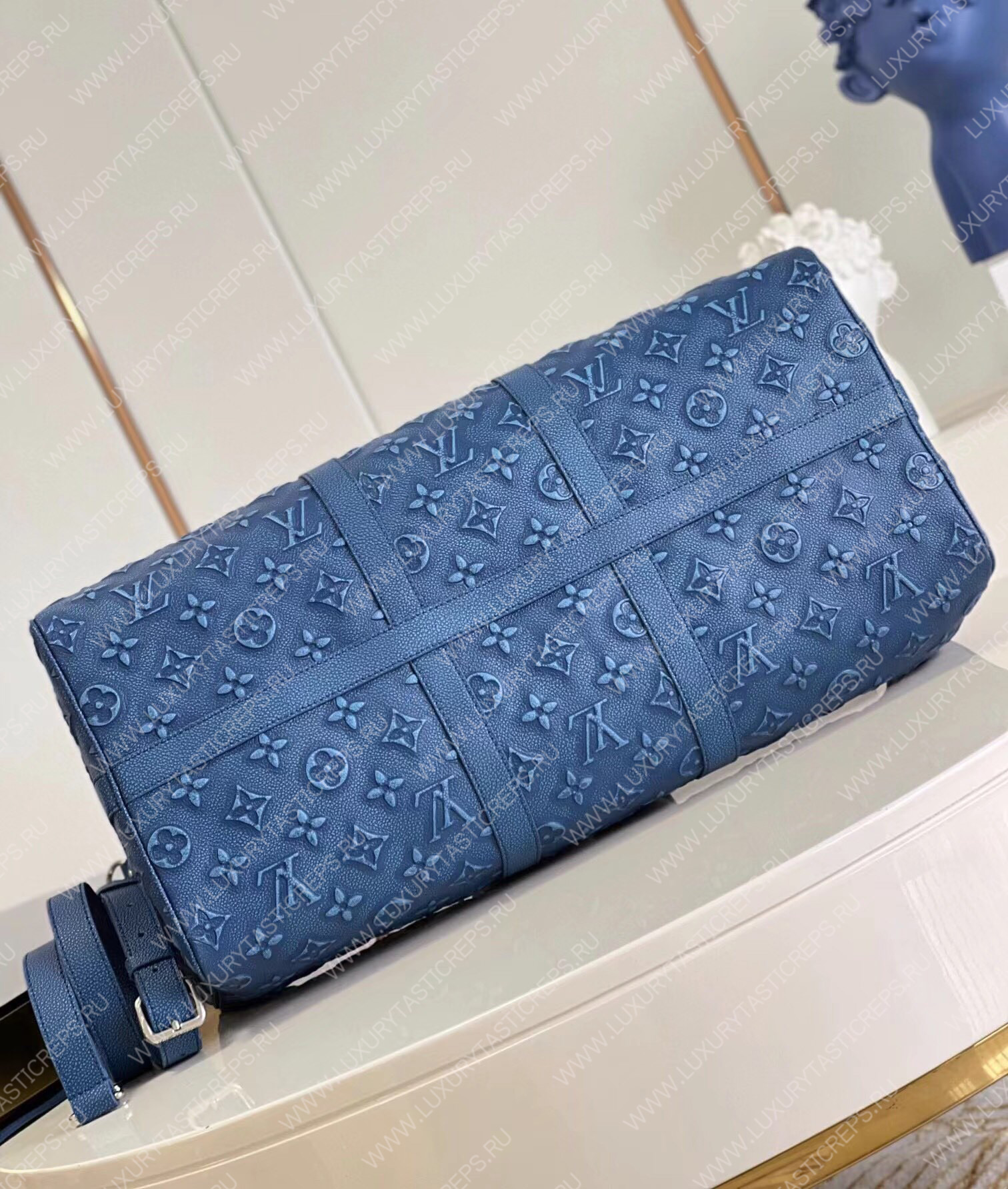 l**is V*t*n keepall bandouliÈre 50 denim