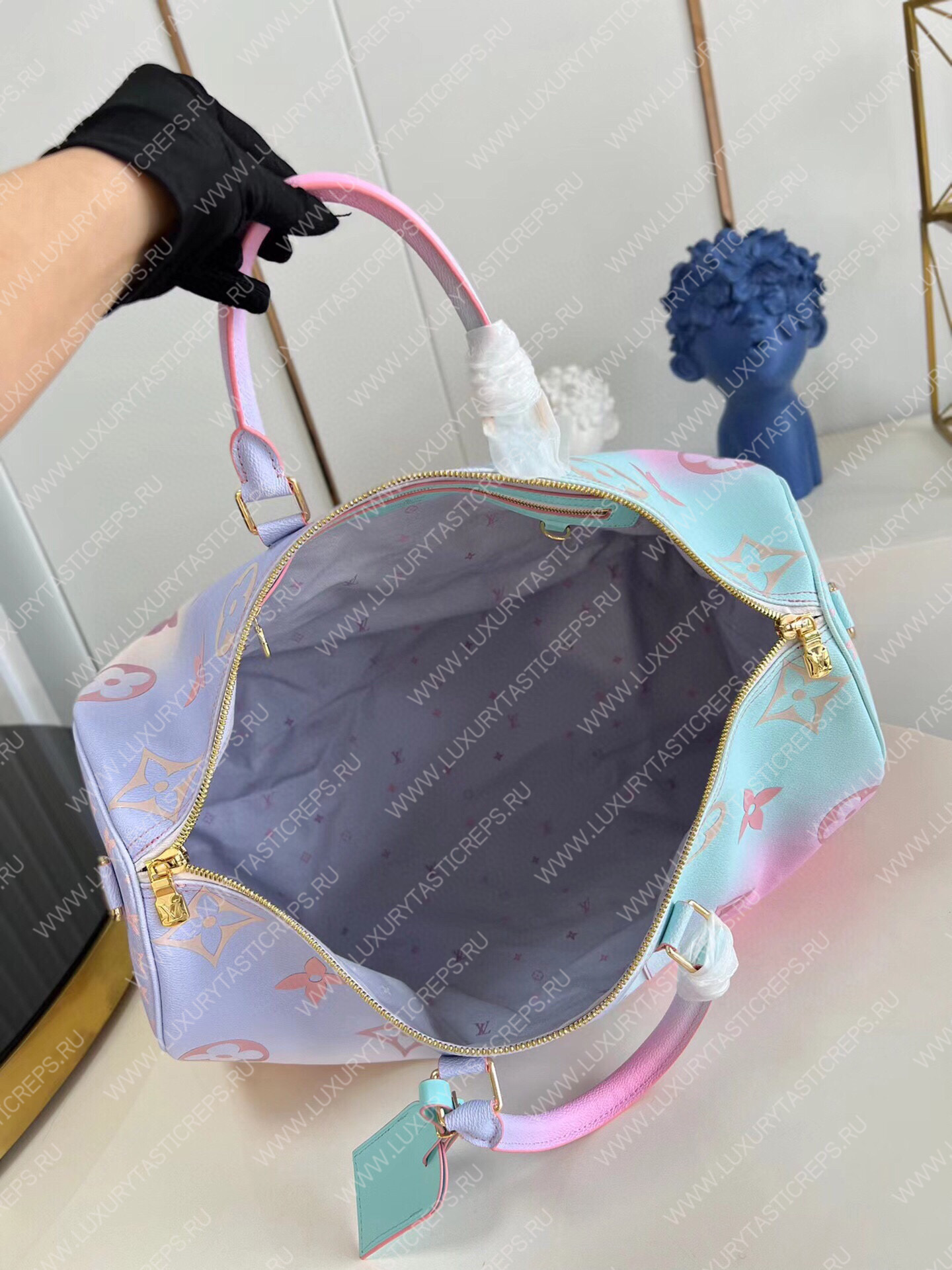 l**is V*t*n keepall 45b pastel colors m59943 duct