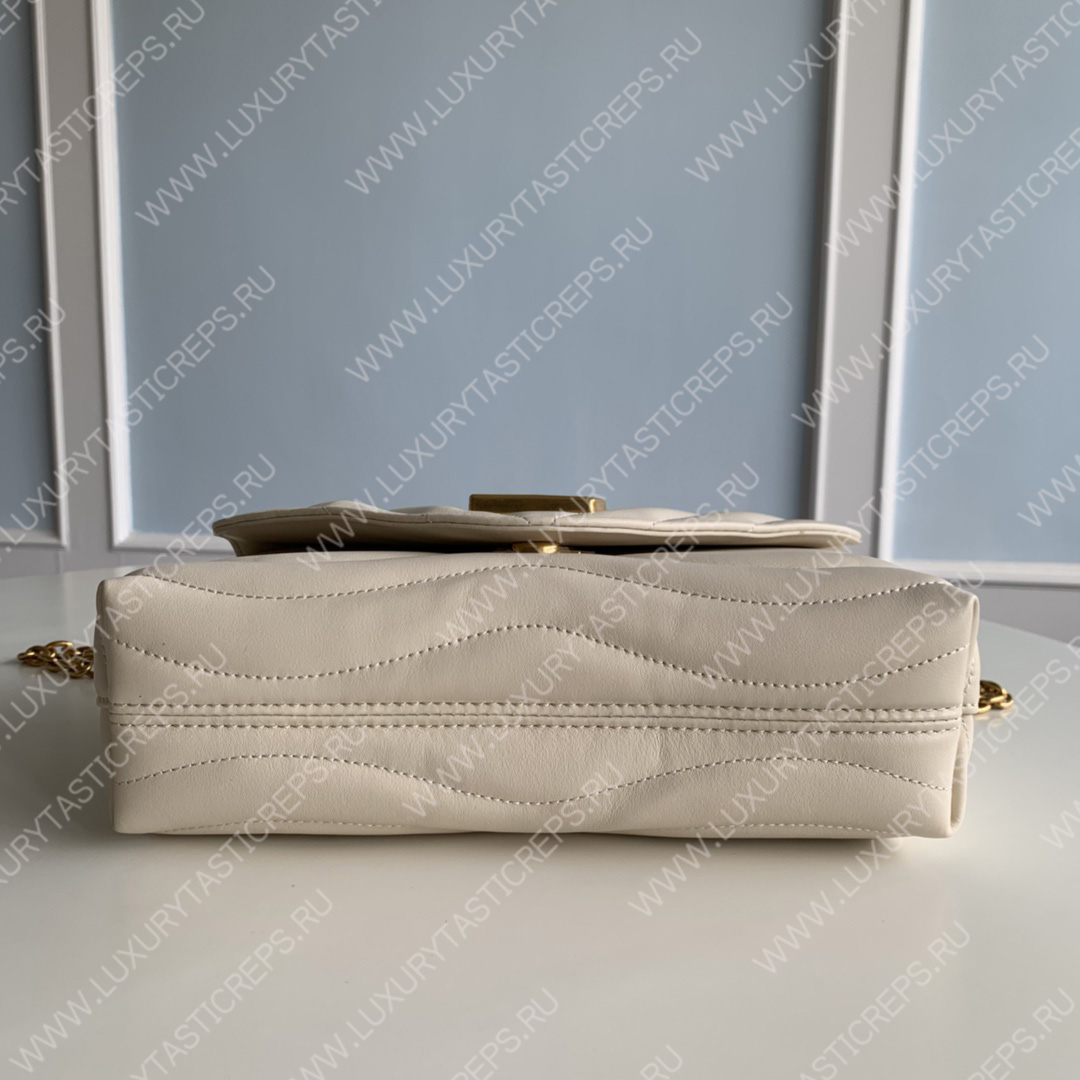 l**is V*t*n new wave chain bag mm ivory m58549
