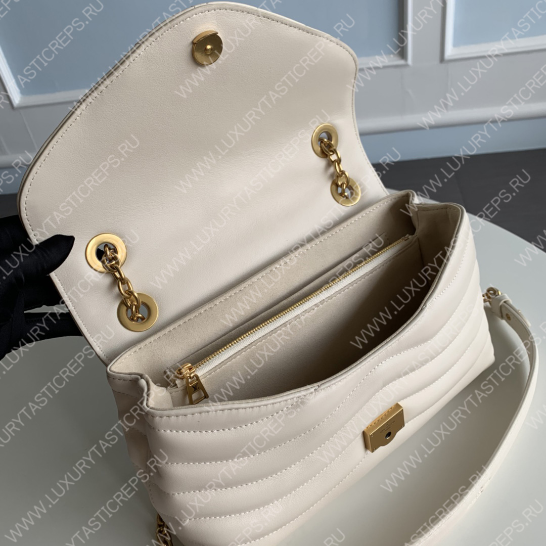 l**is V*t*n new wave chain bag mm ivory m58549