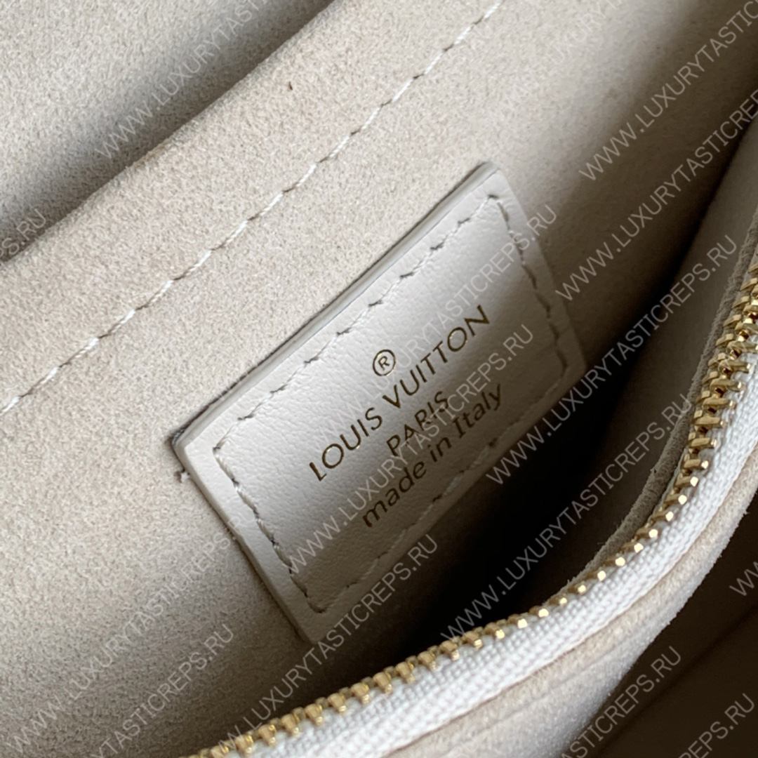 l**is V*t*n new wave chain bag mm ivory m58549