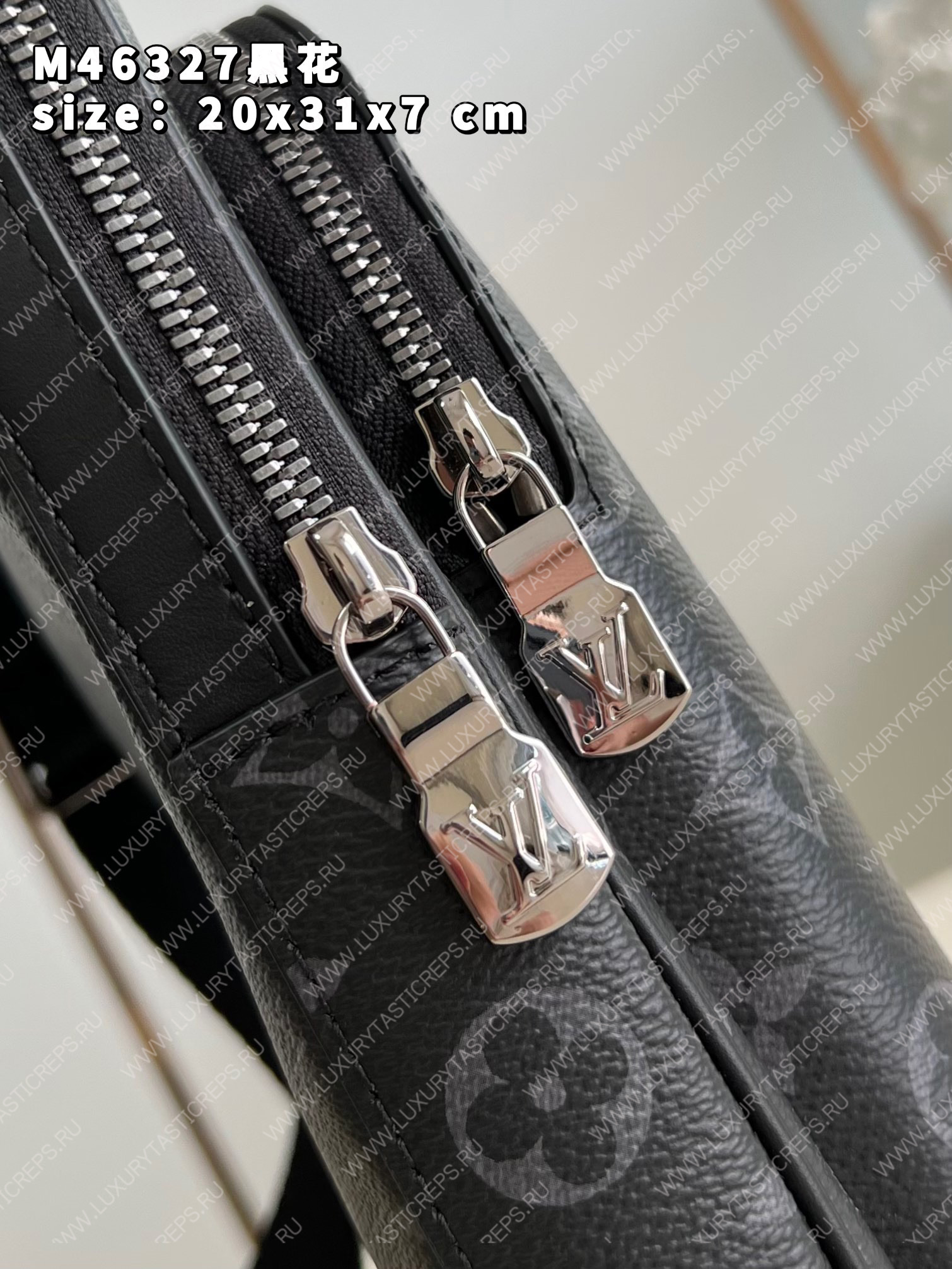 l**is V*t*n avenue slingbag monogram black/gray m46327