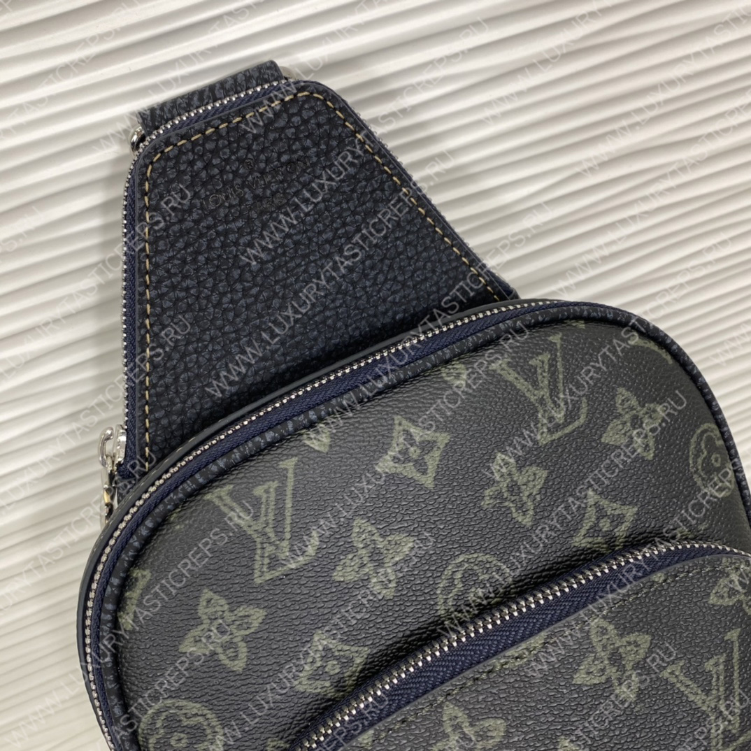 l**is V*t*n avenue sling bag nm dark green m46344