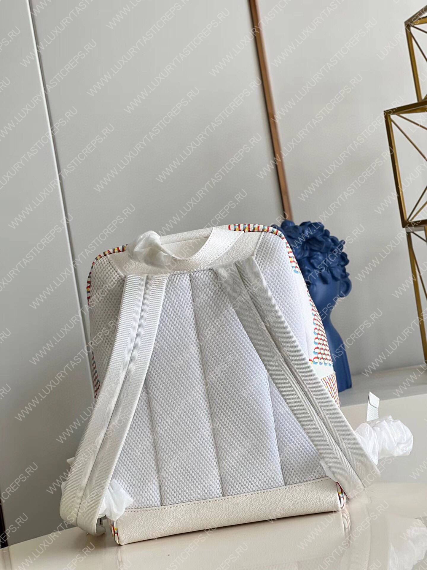 l**is V*t*n racer backpack damier white m20664