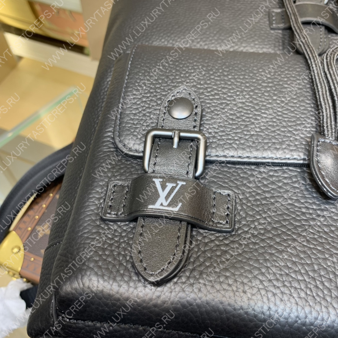 l**is V*t*n christopher slim backpack black m58644