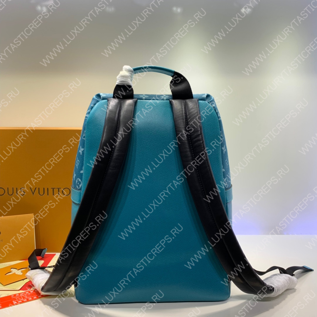 l**is V*t*n discovery backpack pm turquise m30230