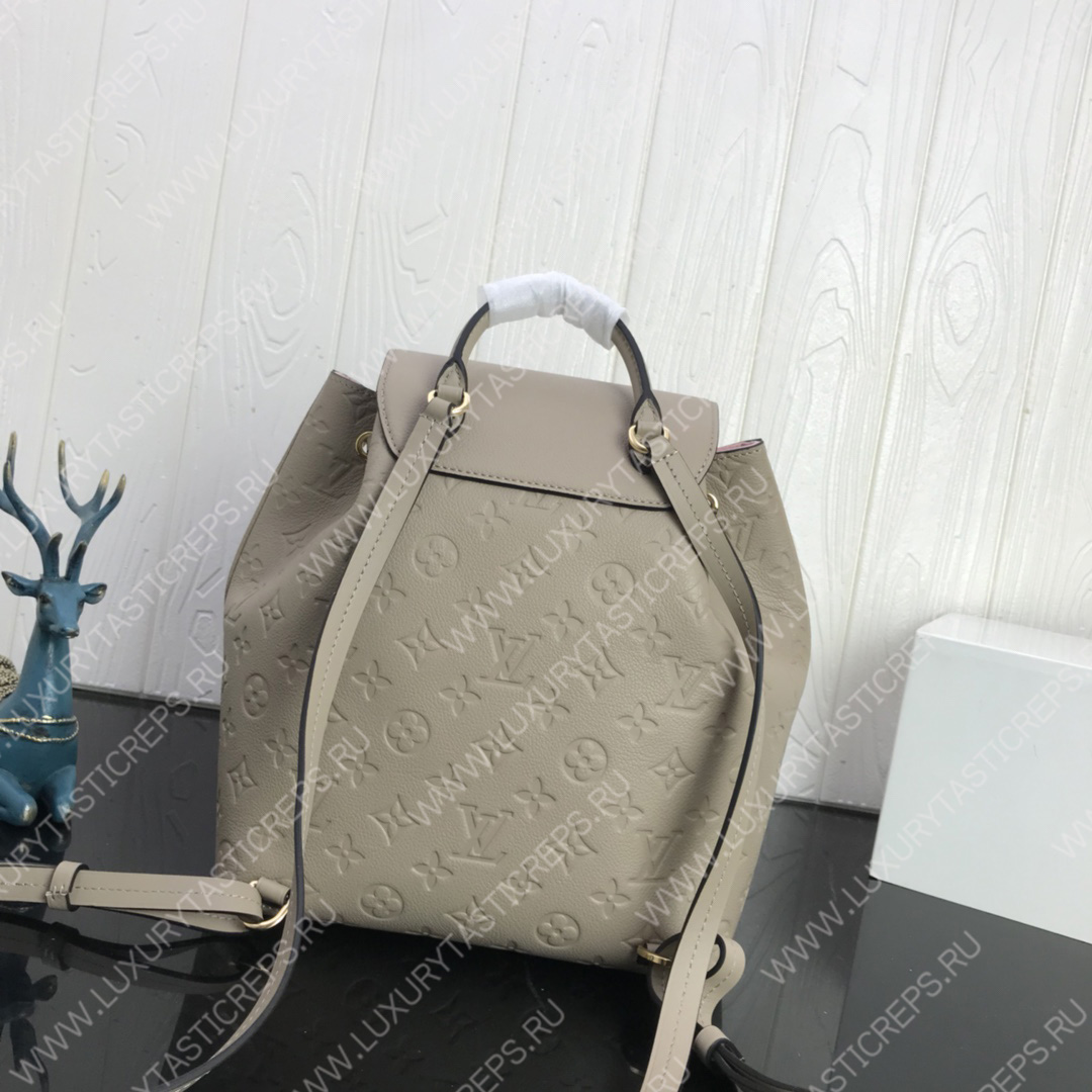l**is V*t*n montsouris backpack tourterelle gray m45410