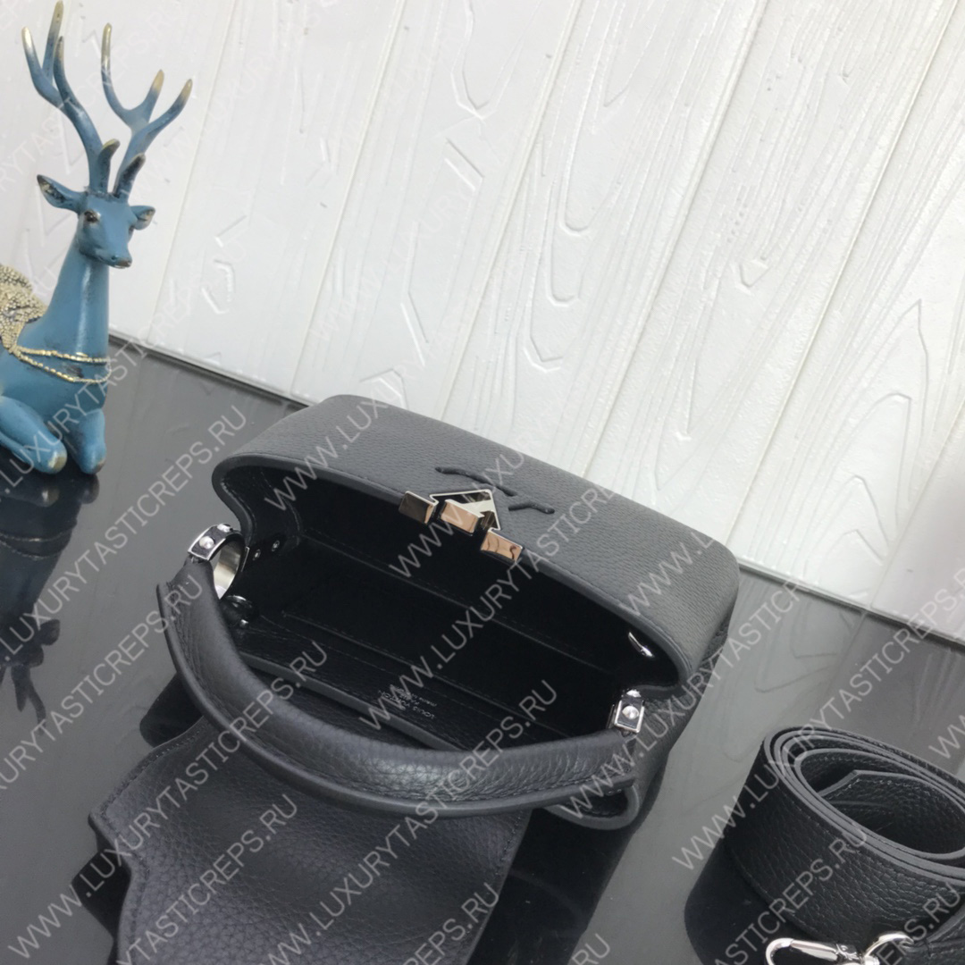 l**is V*t*n capucines mini black m56071