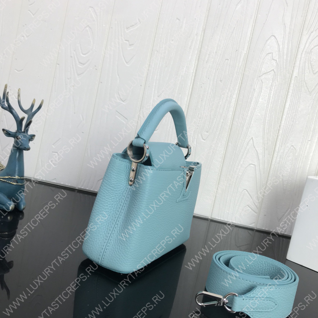 l**is V*t*n capucines mini sea green m56845