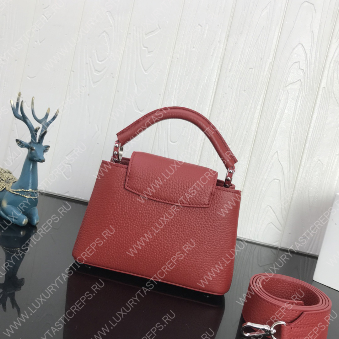 l**is V*t*n capucines mini scarlet red m56845