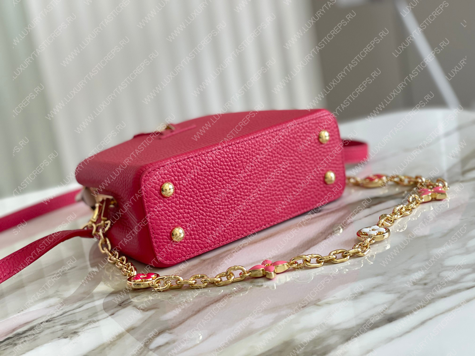 l**is V*t*n capucines mm rose pondichéry pink m20845