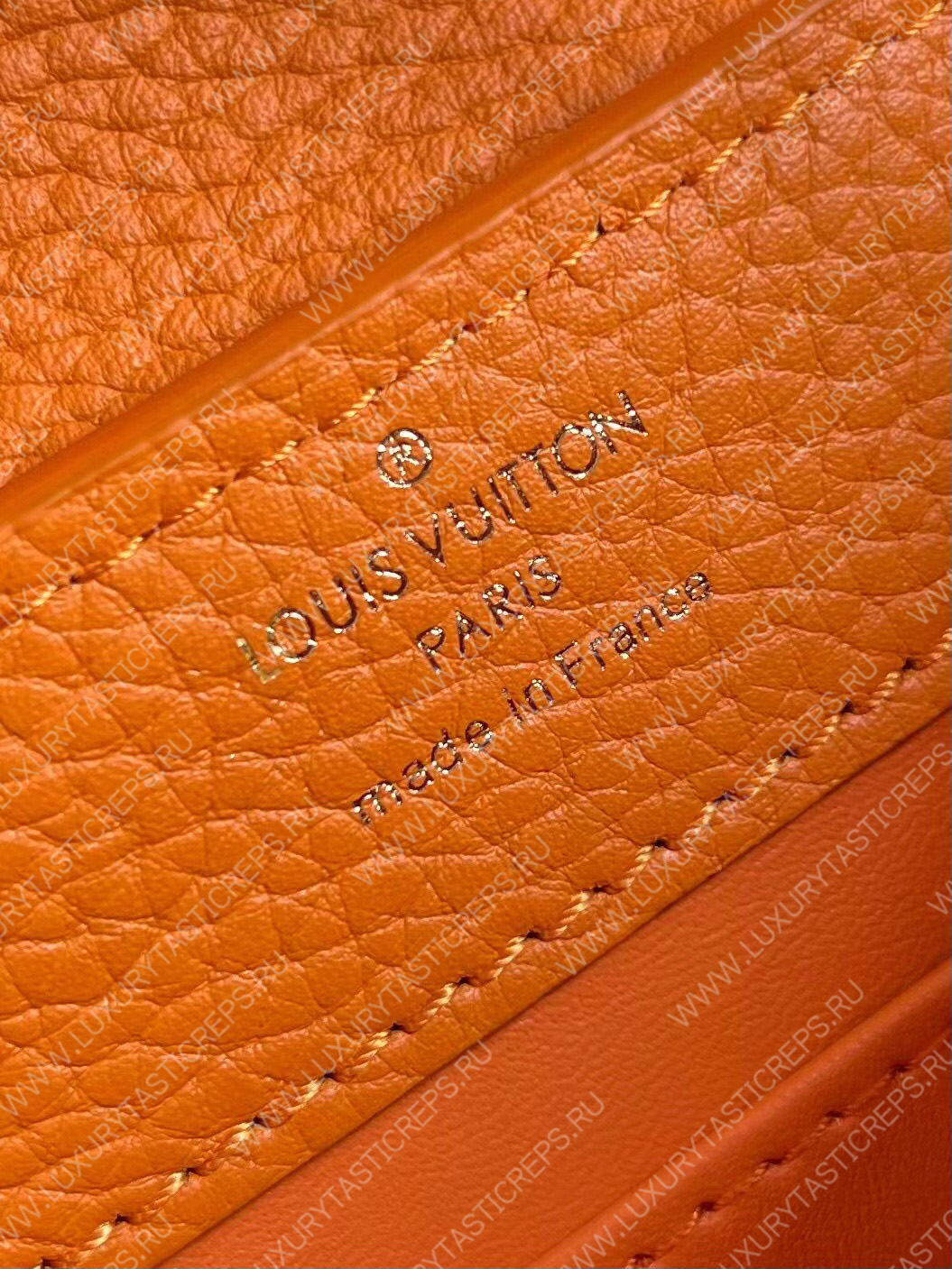 l**is V*t*n capucines mini topaze imperiale orange n81210  style: n81210