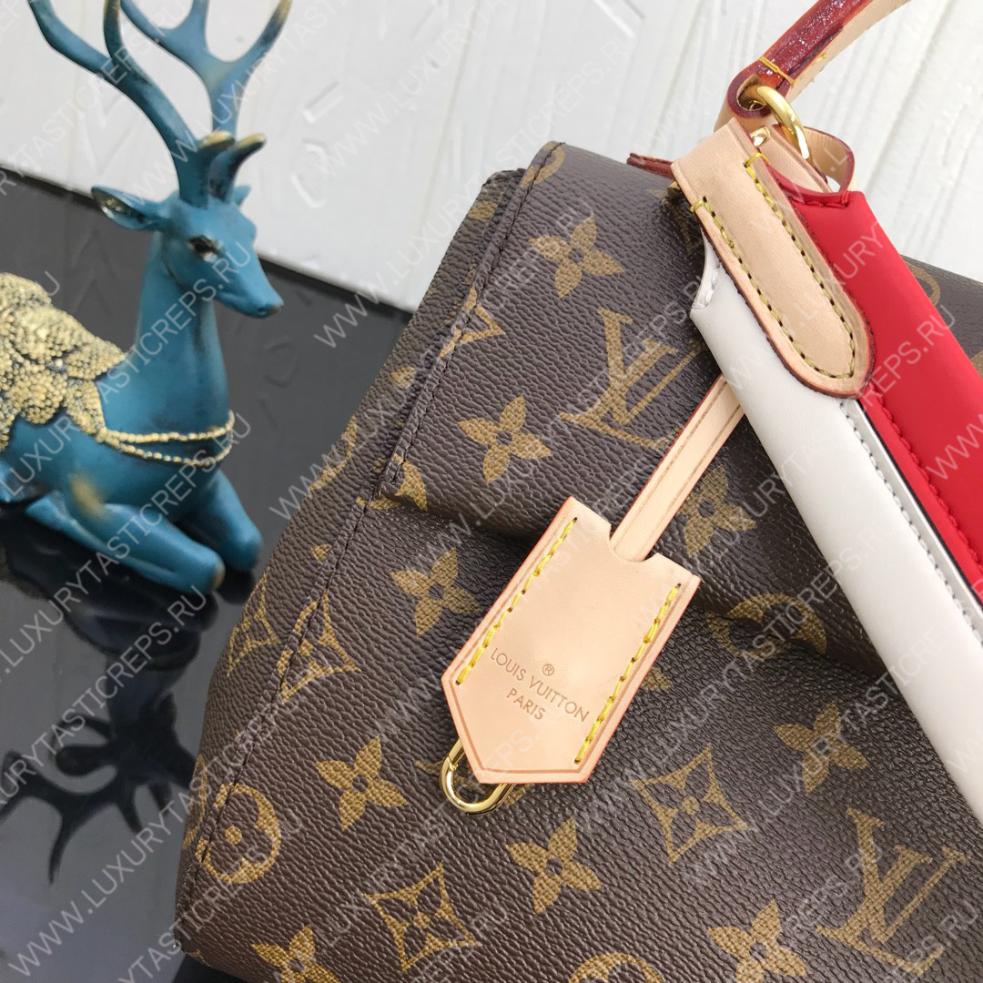 l**is V*t*n cluny bb fuchsia/bordeaux red white m42738